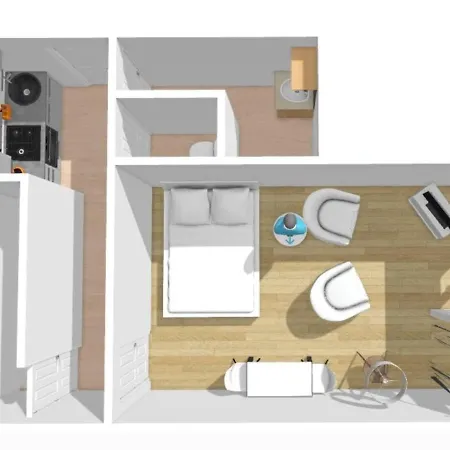 Apartment T1 Cosy Et Ambiance Zen 